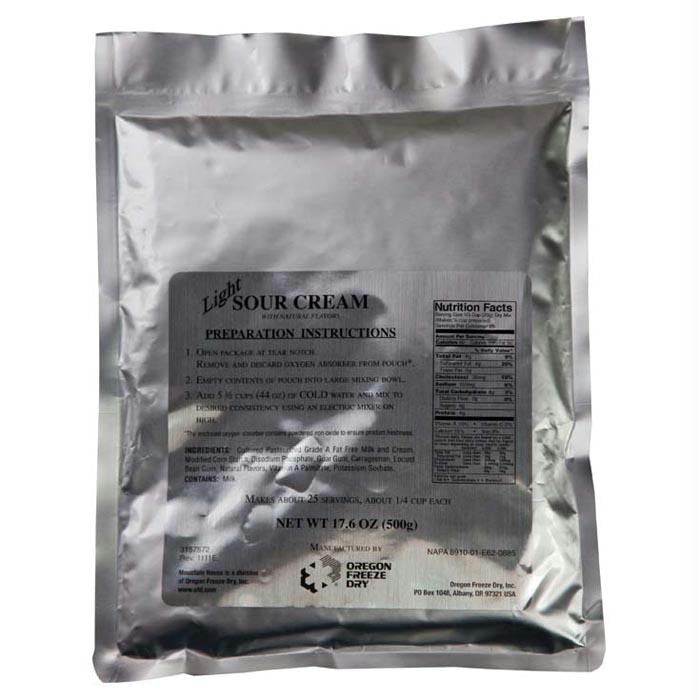 Sour Cream Foil Pouch