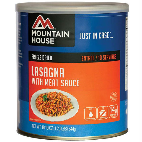 Lasagna W-meat Sauce Can
