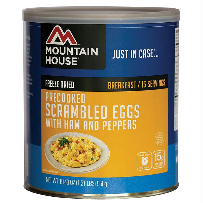 Scrambled Eggs W-ham Can