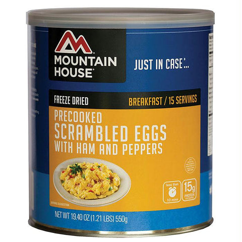 Scrambled Eggs W-ham Can