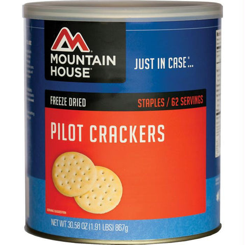 Pilot Bread Crackers Can