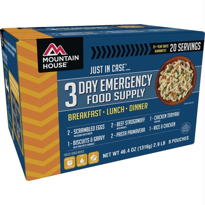 3-day Emergency Food Supply