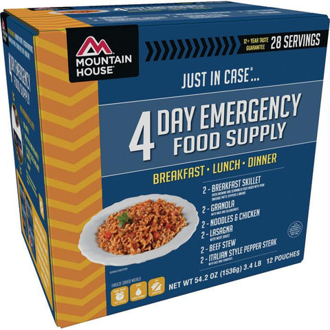 4-day Emergency Food Supply