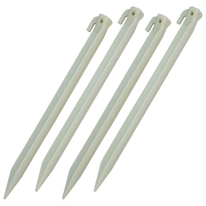 Tent Peg Abs 12" - 4 Pk Glo