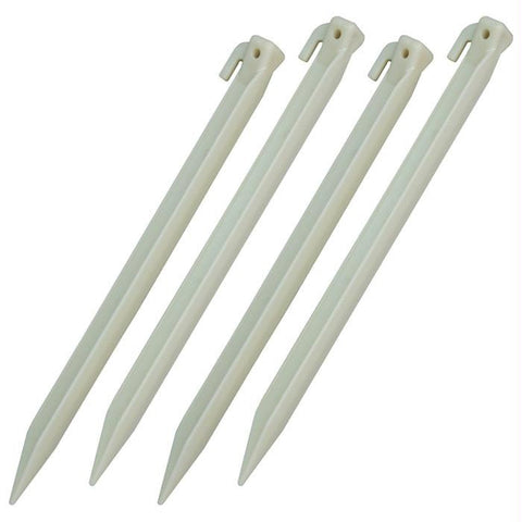 Tent Peg Abs 12" - 4 Pk Glo