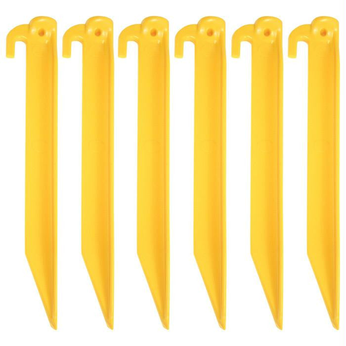 Tent Peg Abs 6" - 6 Pk