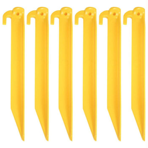 Tent Peg Abs 6" - 6 Pk