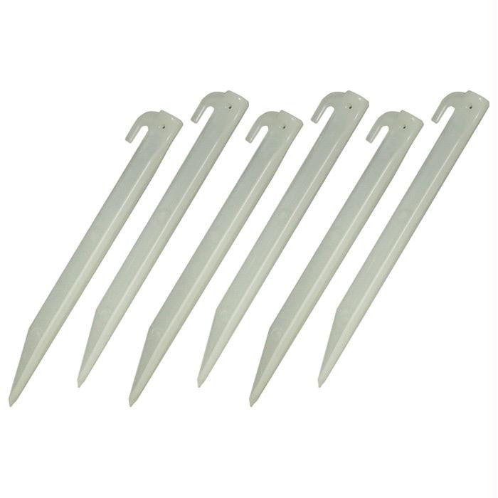 Tent Peg Abs 9" - Glo - 6 Pk