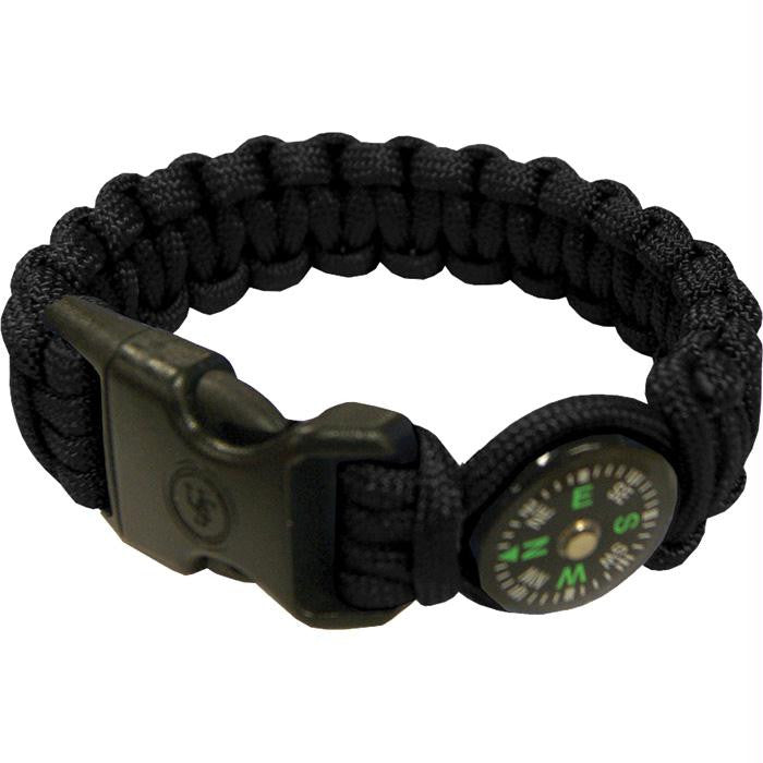 8" Paracord Bracelet W-compass