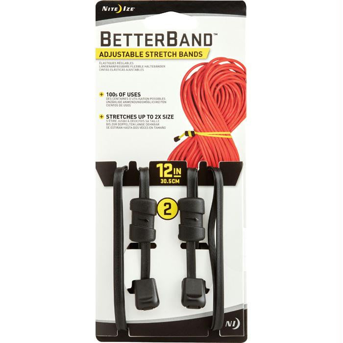 Betterband 12" 2pk Black