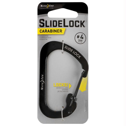 Carabiner Slidelock #4 Black