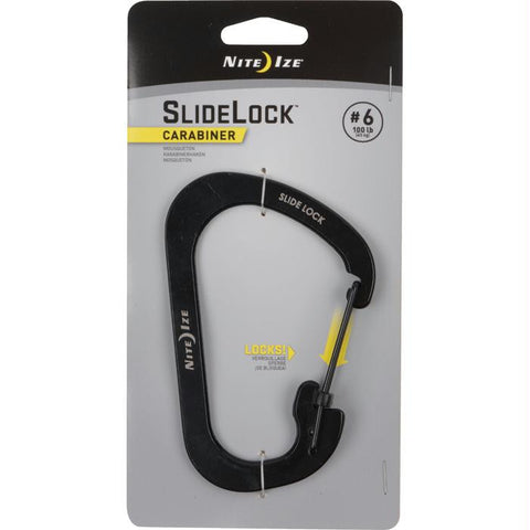 Carabiner Slidelock #6 Black