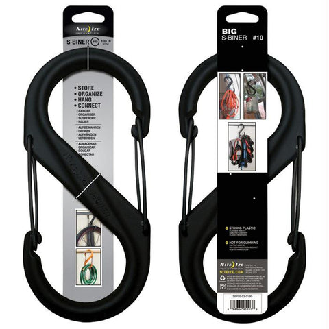 S-biner Plastic #10 Black