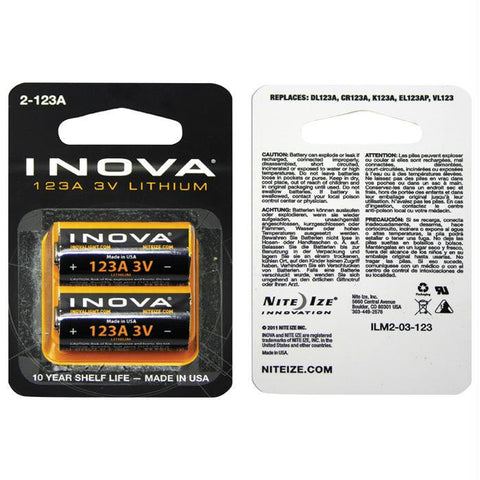 Inova Cr123 Batteries 6pk