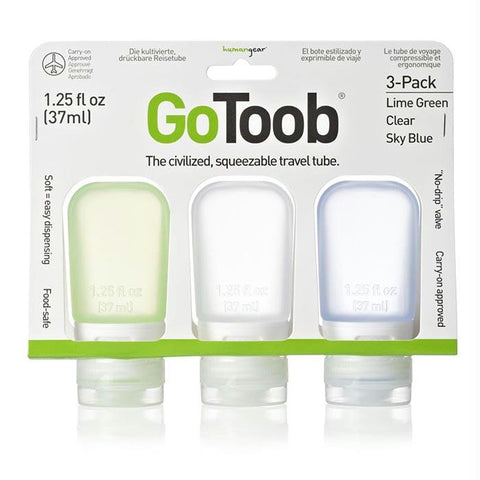 Gotoob 1.25 Oz 3 Pk Clr,blu,gr