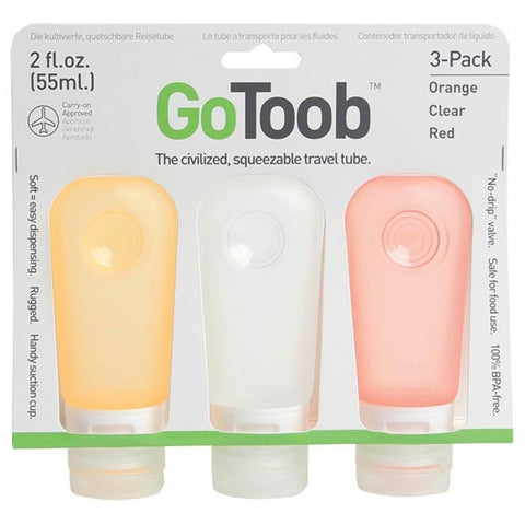 Gotoob 2 Oz 3 Pk Clr,org,rd