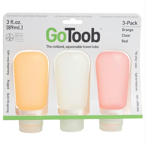 Gotoob 3 Oz 3 Pk Clr,org,rd