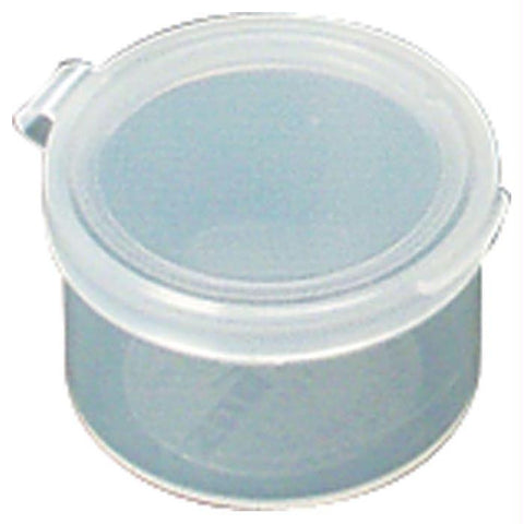 Poly Vial 3-4 Oz 1.5"d X 1"