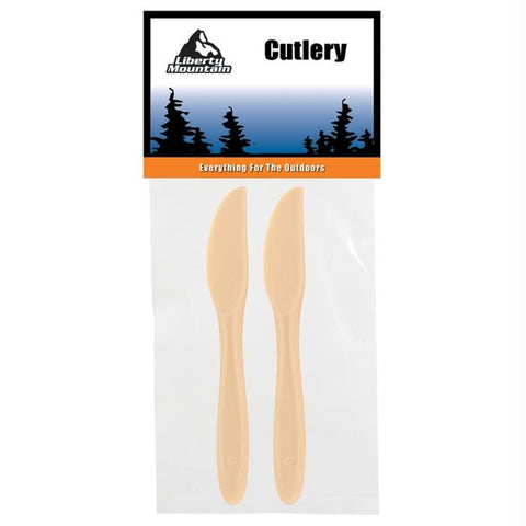 Tan Knife 2 Pk