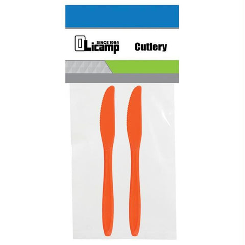 Olicamp Knife 2pk - Orange