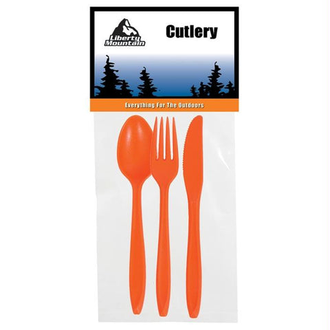 Lm Orange 3 Pc Cutlery
