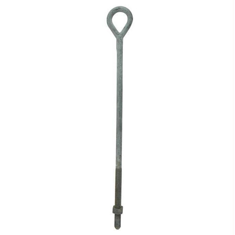 5-8"x12" Galv Oval Eye Bolt