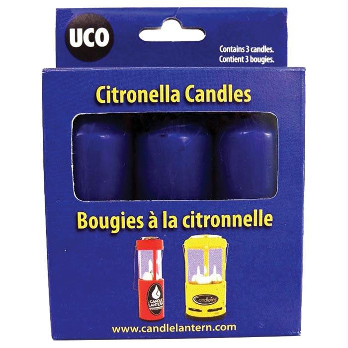 Citronella Candles 3 Pk