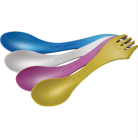 Spork 4 Pack-peacock