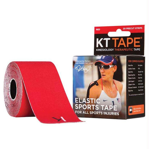 Kt Tape Pre-cut Red