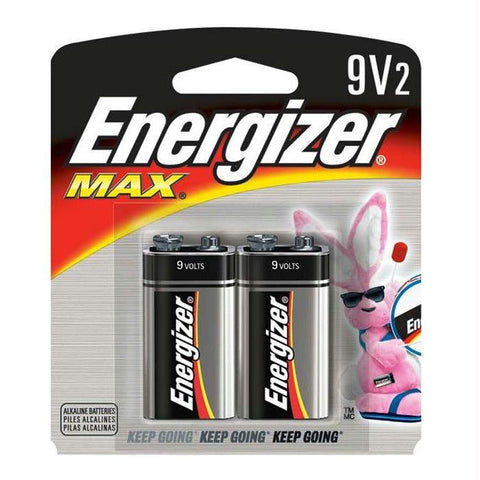 Energizer 9v 2pk