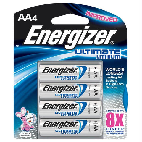 Energizer Ultimate Li Aa 4pk