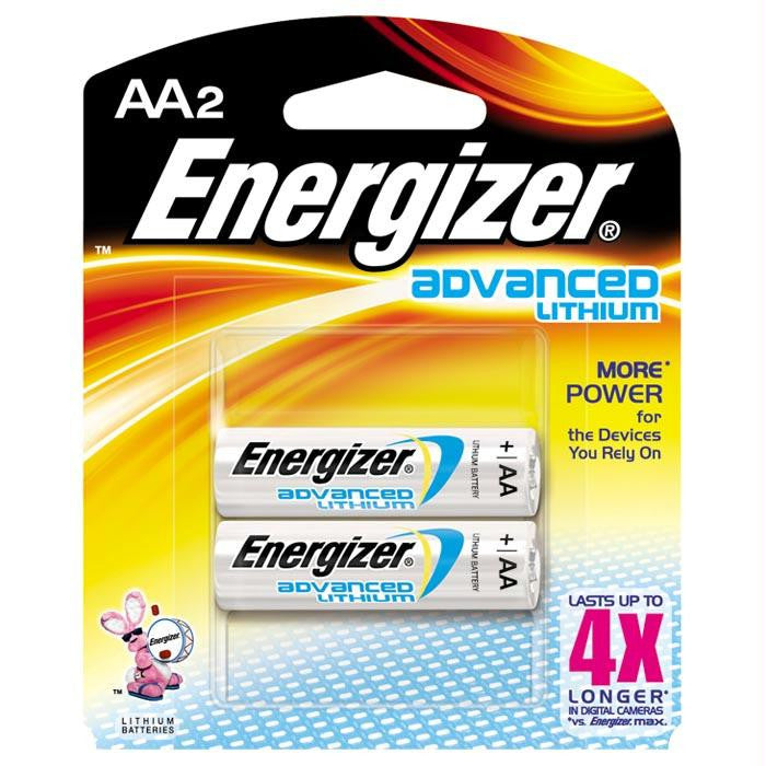 Energizer Adv Lithium Aa 2pk