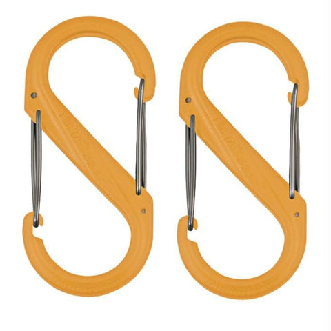 S-biner Plastic #0 Orange 2pk