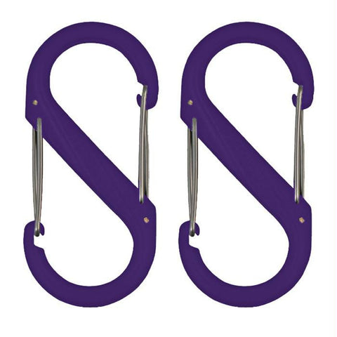 S-biner Plastic #0 Purple 2pk