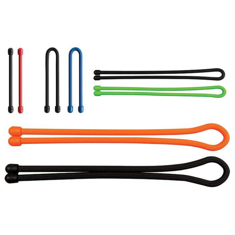 Gear Tie Asst Bag 8 Pc