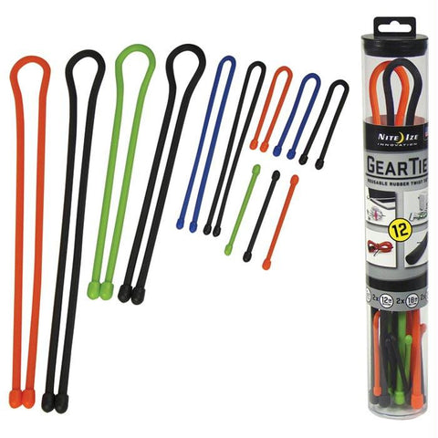 Gear Tie Tube Assortment