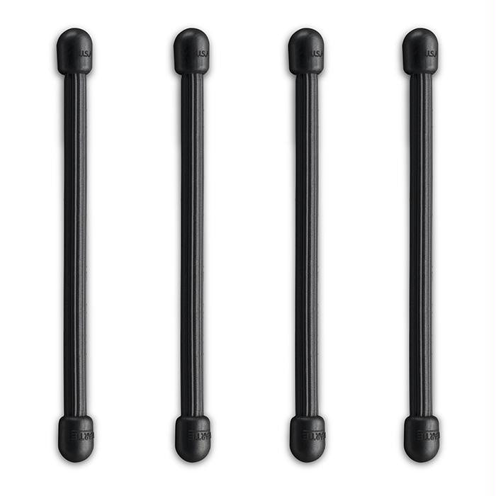Gear Tie 3"-black 4pk