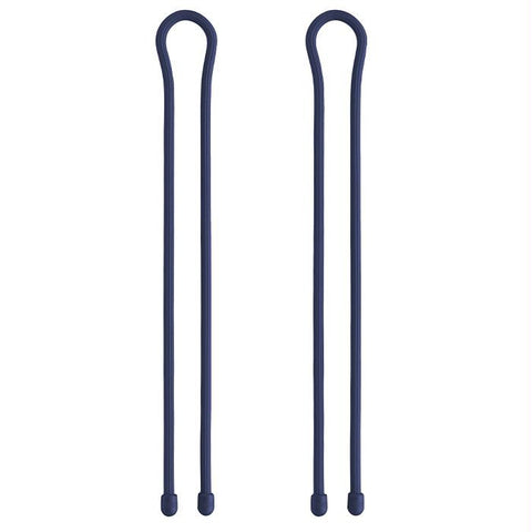 Gear Tie 18" Dark Navy Bl 2pk
