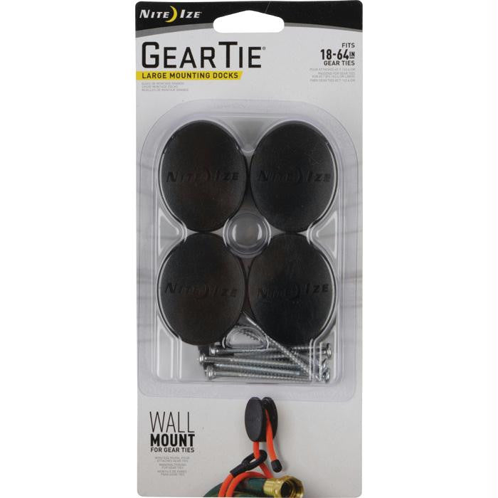 Gear Tie Lg Docking Mount 4pk