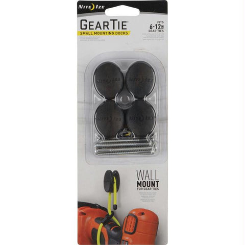 Gear Tie Sm Docking Mount 4pk