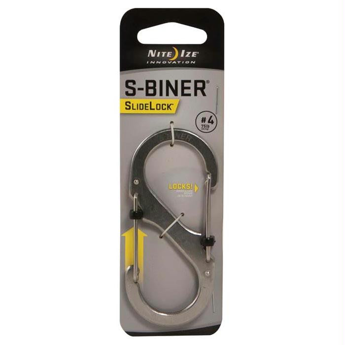 Slidelock Steel S-biner #4 Ss