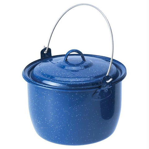 Enamel Convex Kettle 3 Qt Blue