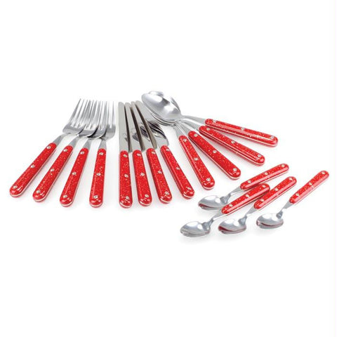 Pioneer Cutlery Set - Red