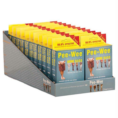 Pee Wee Urine Bag 3pk (24)