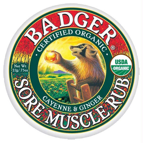 Badger Sore Muscle Rub .75oz