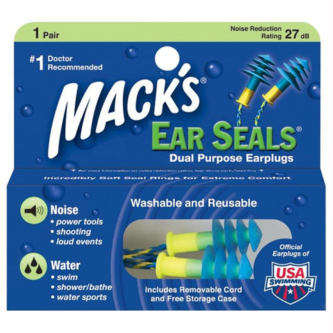 Mack's Ear Seals Earplugs 1pr
