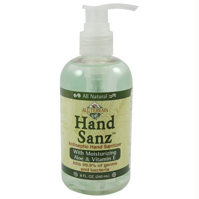 Hand Sanz W-aloe & Vit E 8 Oz