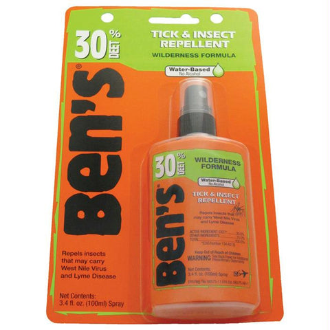 Ben's 3.4 Oz Pump 30% Deet