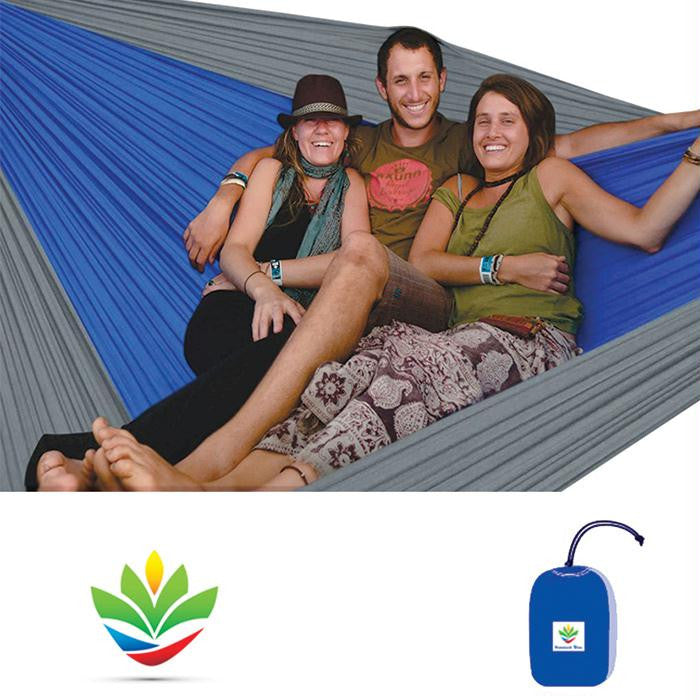 Hammock Bliss Triple Blue-silv