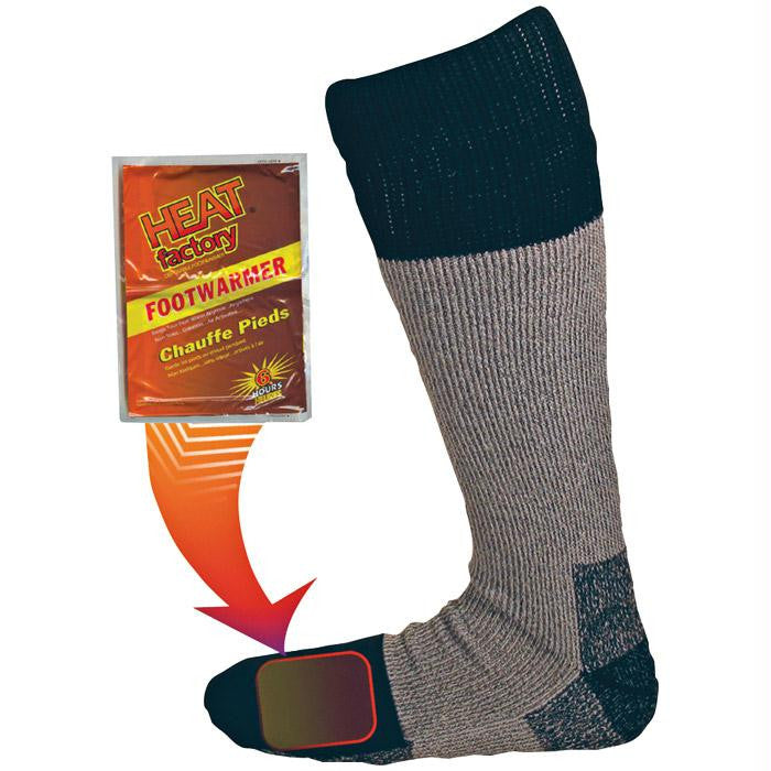 Heated Sock 5-8 Hvwt Merino